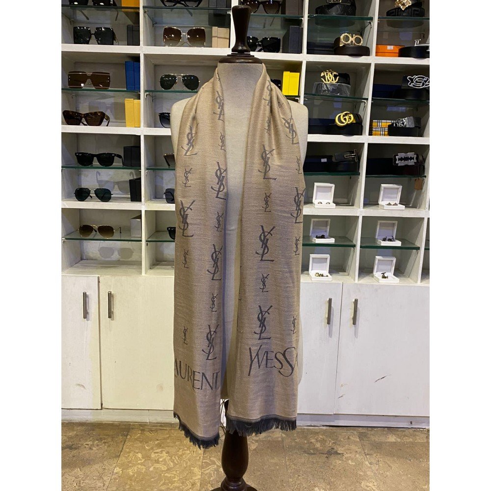 YSL STOLE BEIGE