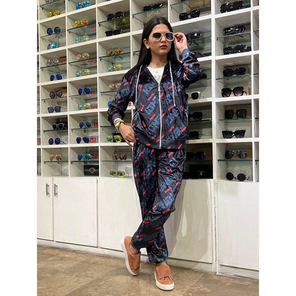 FENDI TRACKSUIT BLUE