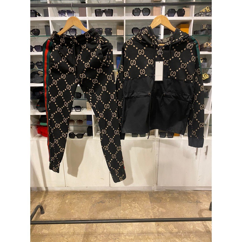 GUCCI TRACK SUIT BLACK