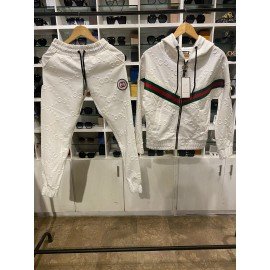 GUCCI TRACK SUIT WHITE